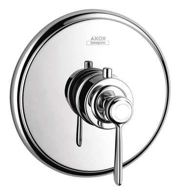 Axor Montreux Thermostat HighFlow Unterputz mit Hebelgriff - Brushed Nickel