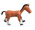 Vintage Fisher Price Little People Brown Horse Pony Western Town 1970's