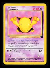 Drowzee 54/82 Team Rocket Pokemon Common Lightly Played
