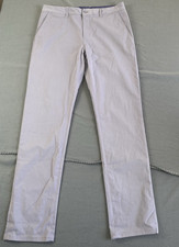 Johnnie-O Prep-Formance Pants Men's 34x34 Gray Cloudbreak 5-Pocket Stretch NEW