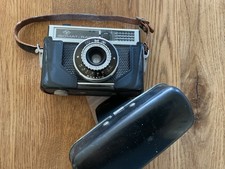 Aus einer Auflösung: tolle alte Agfa Isomat-Rapid Analogkamera mit Tasche