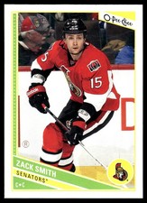 2013-14 O-Pee-Chee #157 Zack Smith Ottawa Senators Hockey Card
