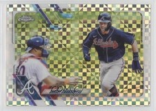 2021 Topps Chrome X-Fractor Dansby Swanson #7 0c9g