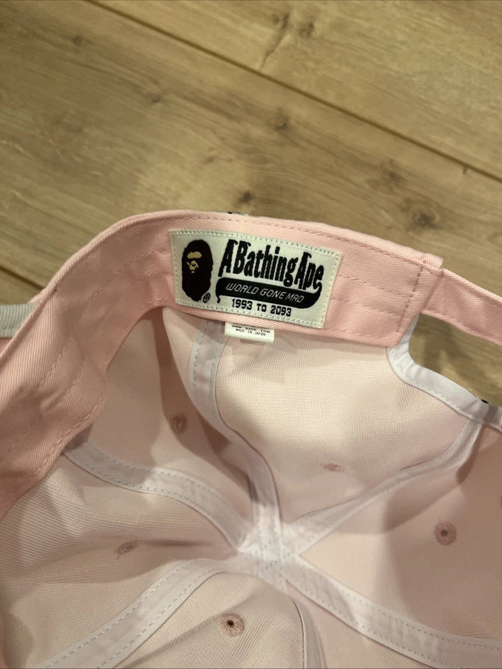 A Bathing Ape Pink Hat Rare and Old! - Image 2 of 4