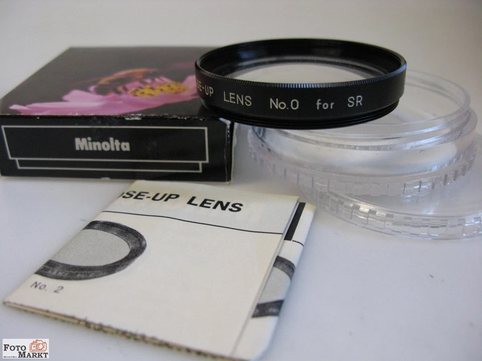 Achromatic Lens No.0 55mm Original Minolta Close-Up 55 MM Macrolinse - Image 2 of 4