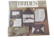 Brides Printable Wedding Invitation Kit Embellished with 30 Counts