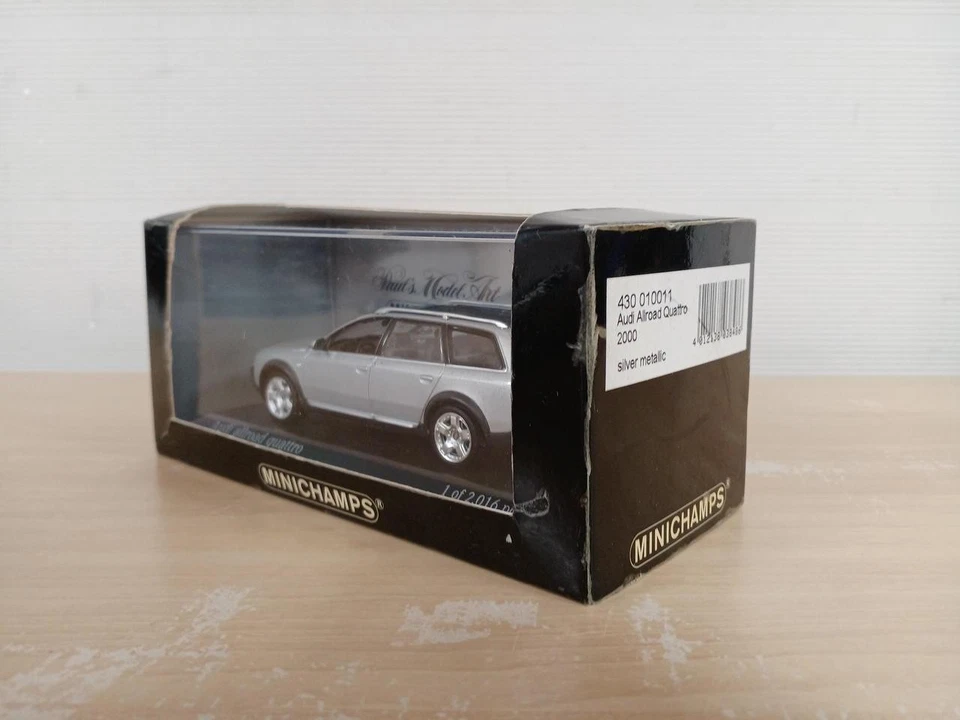  MINICHAMPS Minicar 1/43 AUDI ALLROAD QUATTRO Used - Image 2 of 4