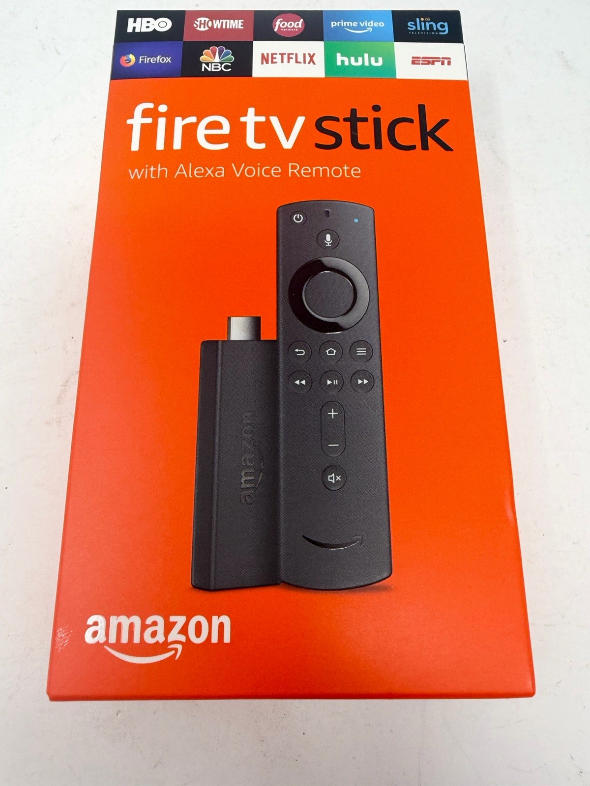 NEW Amazon Fire TV Stick 2nd Gen Media Streamer with 2nd Gen Alexa Voice Remote