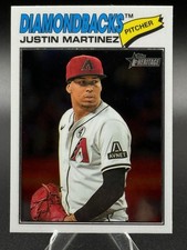 2026 Topps Heritage #263 Justin Martinez Chrome Diamondbacks