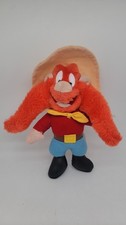 YOSEMITE SAM Plush Vintage 1997 Warner Bros Looney Tunes Ace 10  Stuffed Toy