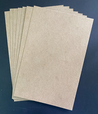 100 Chipboard Pads 5.5x8.5 .022 Thick Cardboard Sheets Mailer Stiffener