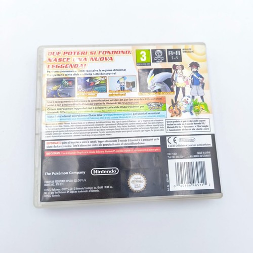 Pokemon Bianco 2 Nero 2 Versione Bianca Nera Nintendo Ds 100% ORIGINALE Italiano - Imagen 22 de 22