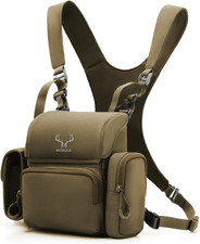 Binocular Harness Chest Pack: Bino Case with Rangefinder Pocket