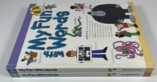 My Fun With Words Dictionary A-Z Lot of 2 By James Ertel Hardcover 