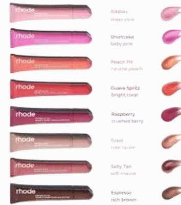 Rhode Peptide Lip Tint Treatment Moisturizer Hydrating Lip Gloss Balm 18 Colours