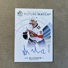 IAN MCCOSHEN 2017-18 Sp Authentic Future Watch Auto 448/999 Rookie Card