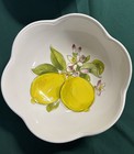 (3) Effetti Lemon Serving Bowl SET Yellow 2 Lemons Italy ~ Three Bowls — photo 4