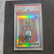 Panini 2023 Donruss Downtown Rookie Zay Flowers PSA 10 #D-17 Ravens