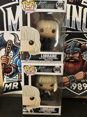 Atomic Blonde 565 & 566 Lorraine Funko Pop Konvolut