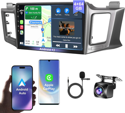 Car Stereo for Toyota RAV4 2013 2018 Wireless CarPlay & Android Auto GPS WiFi,FM