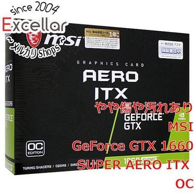 MSI GeForce GTX 1660 SUPER AERO ITX OC 6GB PCIe Gaming GPU Used