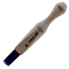 Mikisyo Power Grip Wood Carving Tool Rounded Single Bevel Chisel 15mm