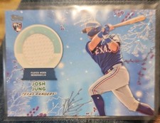 /99 RC 2023 Topps Holiday - Relics Josh Jung #RC-JJ (MEM, RC)