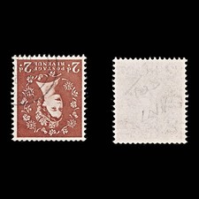 9060: GB SG518Wi 2d Red Brown 1954 Mi260Z Used C£22