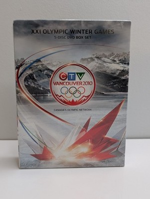Vancouver 2010 XXI Winter Olympic Games DVD 5-Disc Box Set NEW - Bad SEAL -CTV 