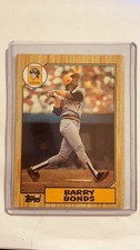 1987  Topps - Barry Bonds   #320 - Rookie - Error Card. rookie card picture