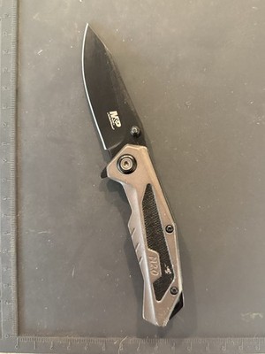Smith & Wesson M2.0 M&P Flipper Knife 2.76'' Black Plain Drop Point Used