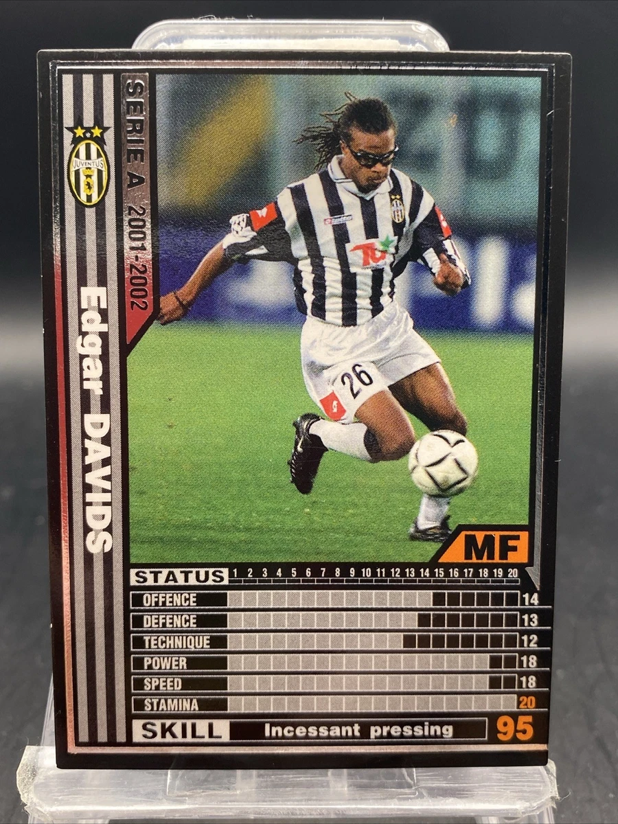WCCF  SERIE A 2001-2002 コンプリート 2001-02 Panini WCCF Serie A - Edgar Davids #105/288 for sale | eBay
