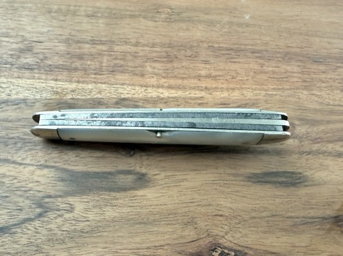 Antique Vintage Schrade Cut Co. Walden NY USA Two Blade Pocket Knife Original - Picture 12 of 19