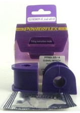 2x POWERFLEX Lagerbuchse Stabilisator Stabigummis PFR69-305-14 Hinten beidseitig