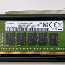 Samsung 16GB DDR4 RDIMM PC4-2400T ECC Reg 288-Pin M393A2K43BB1-CRC0Y
