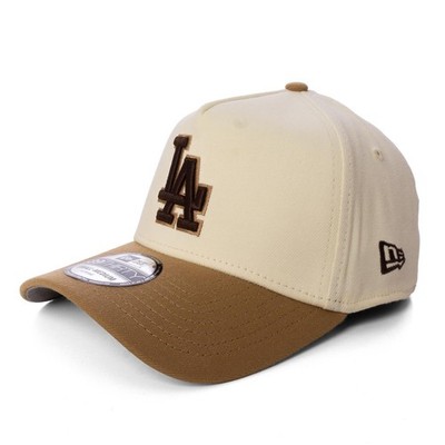 New Era MLB Los Angeles Dodgers 39Thirty Fitted Cap offwhite khaki 98296