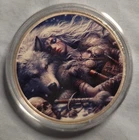 Hayleybug 2025 1 oz Frostbound Guardian Silver Art Round Mintage #13/15
