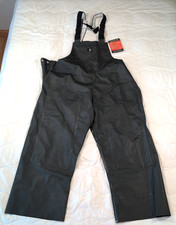 Carhartt Surrey PVC Bib Overalls Mens XL Green Waterproof Fishing 100101-300 NWT