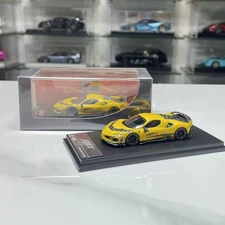 DCM&TPC 1:64 Hardtop Yellow Mansory SF90 F9XX Stradale Alloy Car Model