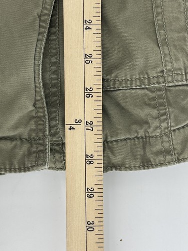 Chaqueta militar Hollister para mujer talla pequeña verde militar abotonada envío rápido - Imagen 9 de 9