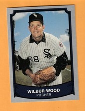 Wilbur Wood Chicago White Sox 1989 Pacific Legends II #124 Belmont MA 4W