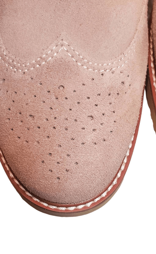 Banana Republic Suede Wingtips Shoes Sz 9 - Picture 7 of 8