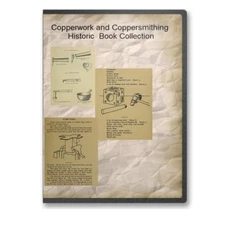 Copperwork and Coppersmithing Instruction; Designs - 7 Historic Books CD - B515
