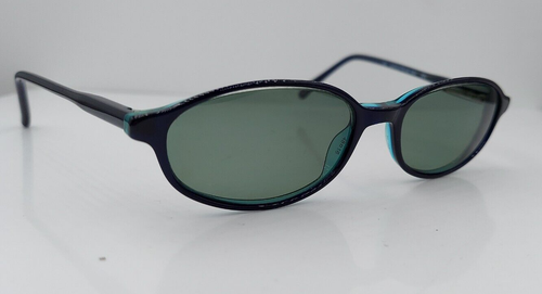 Gafas de sol vintage Safilo 1894 azul ovaladas Italia MARCOS SOLAMENTE