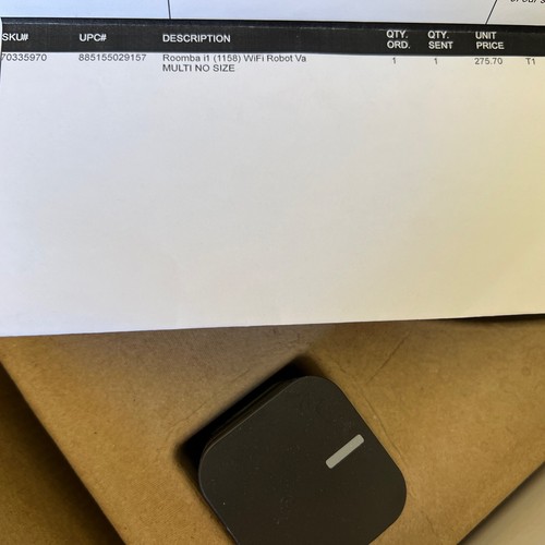 NEW iRobot Roomba i1 i1158 Silver Black Robotic Vacuum Cleaner w/receipt OPEN BX - Picture 4 of 4
