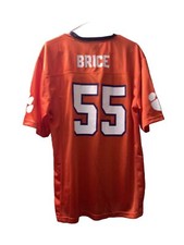 LEE BRICE CLEMSON TIGERS NCAA FOOTBALL JERSEY MEN MEDIUM 55 NWT NEW