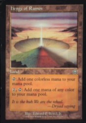 Henge of Ramos - Mercadian Masques #318/350 Uncommon Land