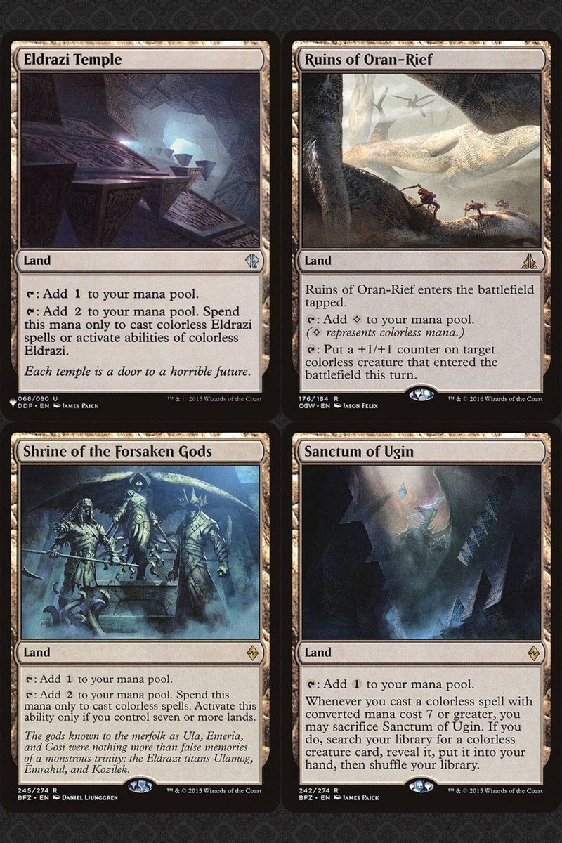 Ulalek, Fused Atrocity Commander Deck Ready-to-Play ELDRAZI EDH Magic MTG  Alt