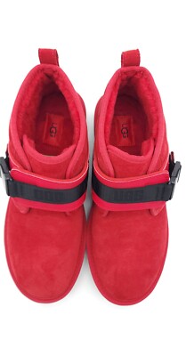 UGG Neumel Snapback Chukka Boots Mens Size 11 Red Black  display picture 1