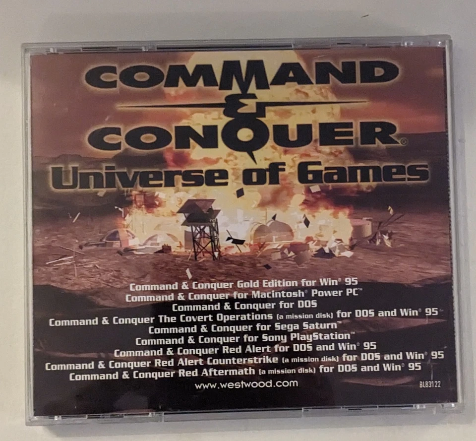 Command and Conquer Red Alert: The Aftermath PC CD W/Original Case Manual - Image 2 of 3